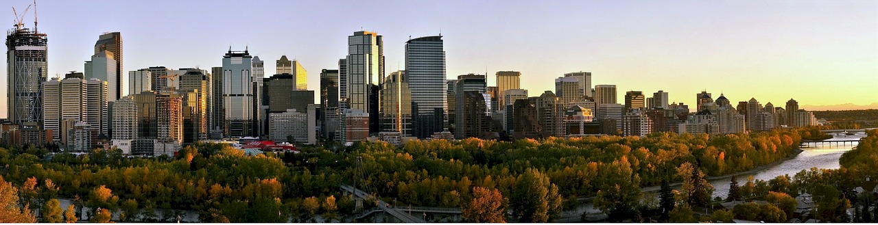 Slika grada u Kanadi
